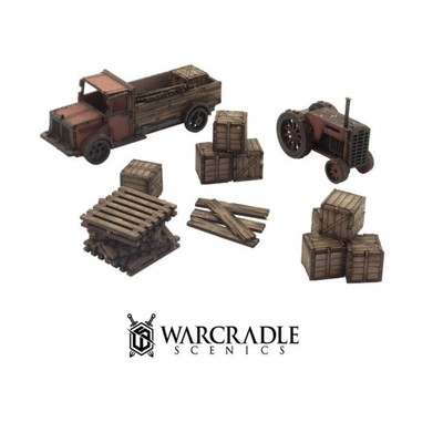 Warcradle Scenery Terrain Farmyard Scatter Pack SW (New)