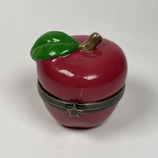 1990s Midwest Cannon Falls Ceramic Apple Shap...