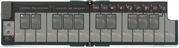 Korg nanoKEY Fold Foldable MIDI Keyboard - Alpine Green 19290₽