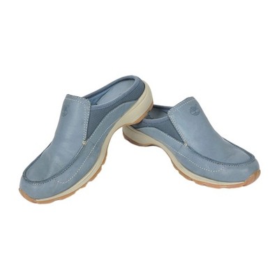 Timberland Mule Slip On Shoes Womens Sz 7~Smart Comfort System~Slate Blue~EUC