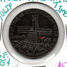 Holland Michigan 1951 - Tulip Time - 25 cent trade token