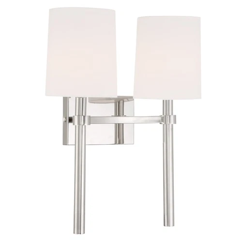 Crystorama Lighting Group BRO-452 Bromley 2 Light 18" Tall Wall - Gold - Picture 9 of 12