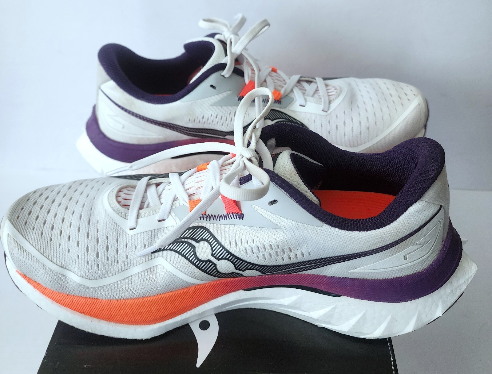 Saucony Endorphin Speed 4 White Purple Men's Running shoes size 9.5 thumbnail 3