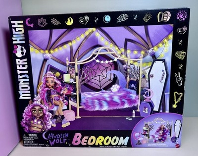 NEW Monster High Clawdeen Wolf Bedroom Playset Mattel Toys HK64 No Doll 2022