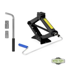 Forbice Jack & Supporto Ruota Kit per Marcos 1.5Ton Auto Sollevatore Compact Set