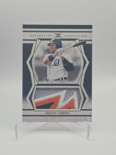 2025 Topps Definitive Collection Miguel Cabrera JUMBO PATCH RELIC /10 - Tigers