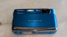 Fujifilm FinePix Z70 12.2MP Digital Camera Blue VERY NICE But For Parts READ