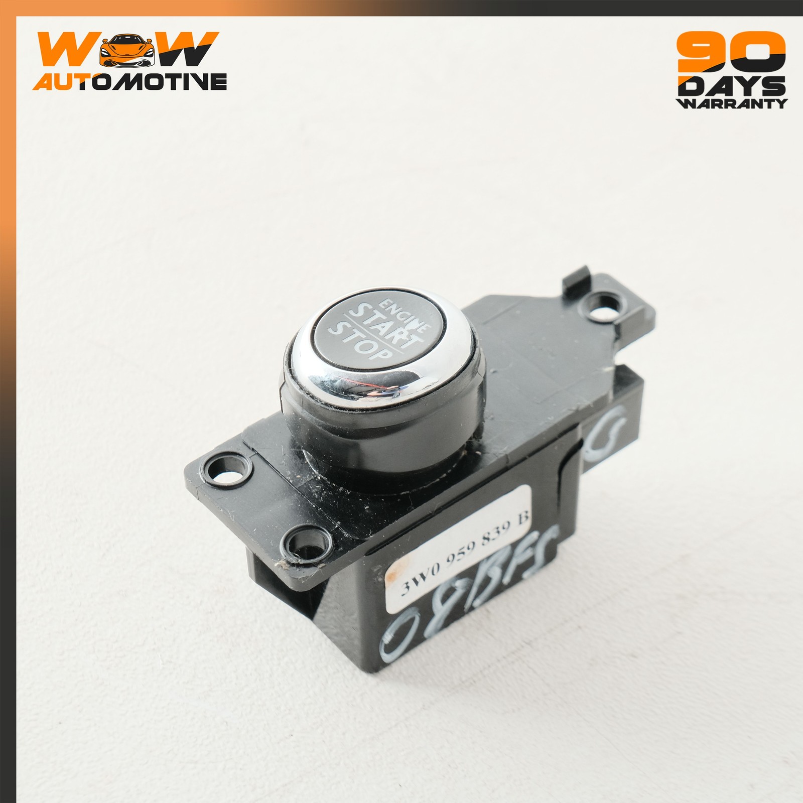 04-13 BENTLEY CONTINENTAL FLYING SPUR START STOP PUSH IGNITION BUTTON SWITCH OEM