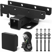 For 2007-2018 Jeep Wrangler Jk Jku 2 4 Doors With Wire Tow Hitch Trailer Kit For 2007-2018 Jeep Wrangler Jk Jku 2 4 Doors With Wire Tow Hitch Trailer Kit