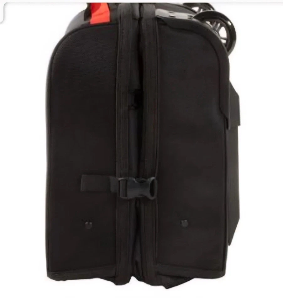 Bolsa de viaje Sun Mountain Pebble Beach Golf negra plegable nueva en caja Foto 3 de 4