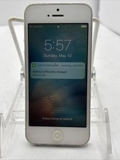 Apple iPhone 5 A1429 16GB Locked White Silver Used Locked