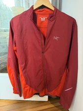 Arc’teryx Darter running & cycling Jacket Men’s M — Red / Orange