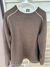 Kuhl Alfpaca Fleece Sweater Pullover Mock Neck Men XL