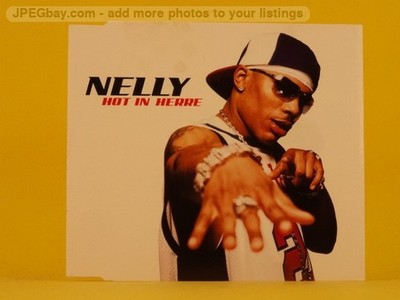 NELLY HOT IN HERE (L82) 3 Track CD Single including Picture Sleeve UNIVERSAL