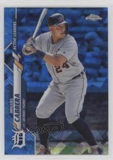 2020 Topps Chrome Update Sapphire Edition Active Leaders Miguel Cabrera 4z8