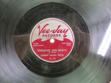 Tommy Deans Orchestra - VEE-JAY 172 - Straight And Ready & One More Mile