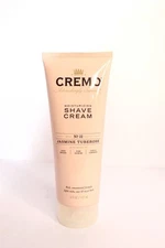 Cremo Moisturizing Shave Cream Jasmine Tuberose Concentrated Formula 6 fl oz New