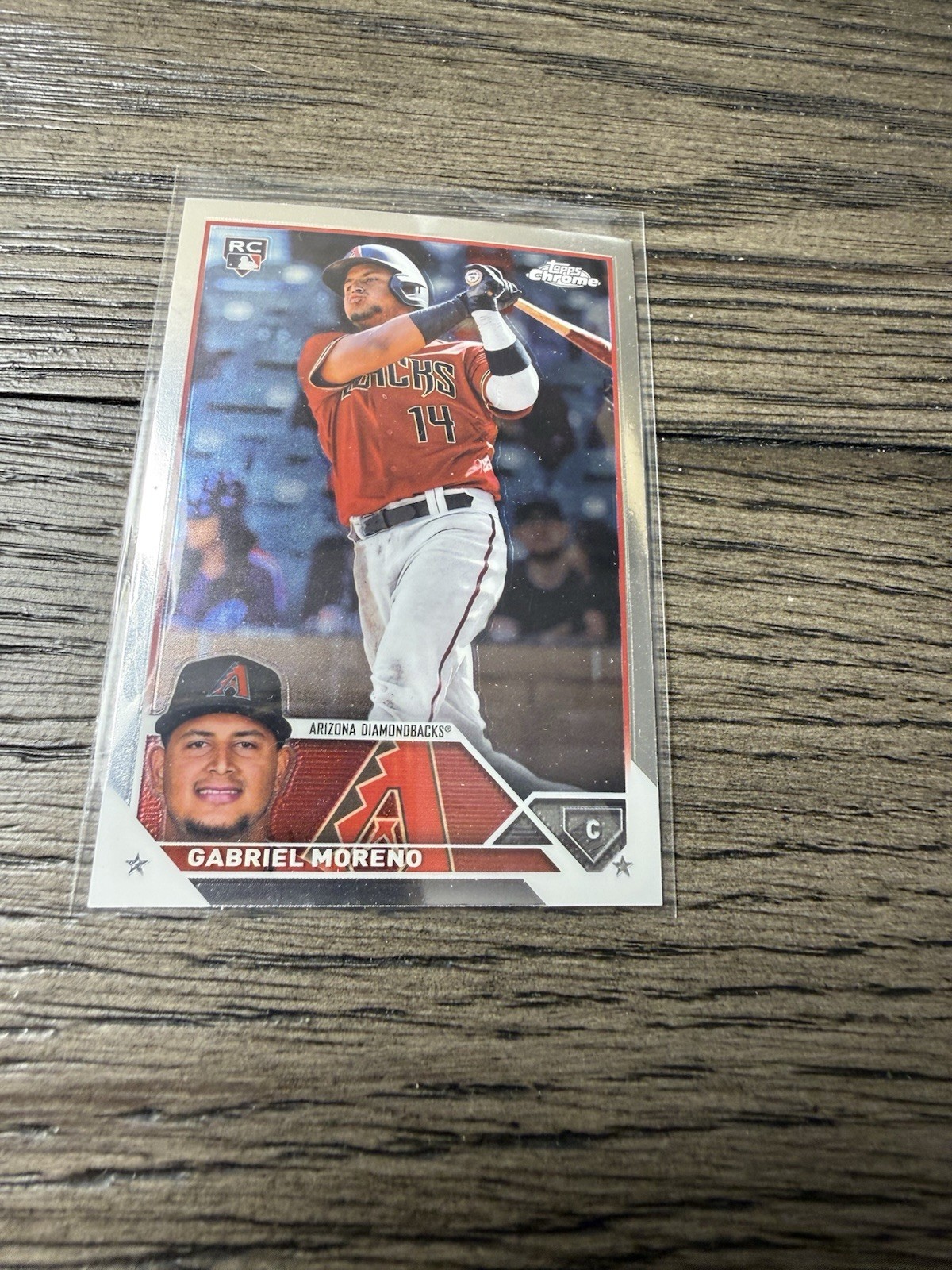 2023 Topps Chrome Update Series - Gabriel Moreno #USC36 (RC)