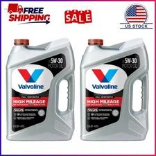 2 Pack, Valvoline Full Synthetic High Mileage with MaxLife Technologyl 5W-30