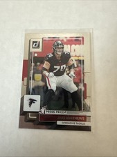 Jake Matthews Press proof Silver / 100 Atlanta Falcons