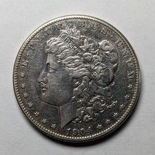 1904 S Morgan Silver Dollar XF 