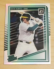 2025 Panini Donruss - Optic Rated Prospects Nick Kurtz #154 Holo Prizm (RC)
