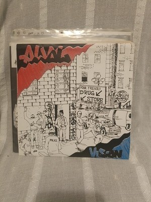 AWOL - Vision 7'' 45 RPM 1990 US Hardcore Punk