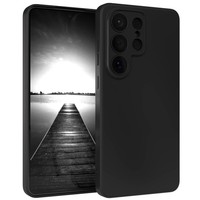 HandyhüLle FüR Samsung Galaxy S26 Ultra Silikon Back Cover Schutz Case Schwarz
