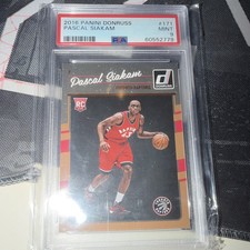 2016-17 Panini Donruss Pascal Siakam Rookie Rookies #171 Raptors PSA