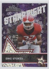 2021 Wild Card Alumination Starbright Holo-Lux Purple 112/225 Eric Stokes 04h3
