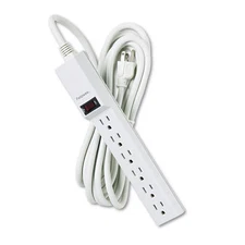 Fellowes 99026 6-outlet Power Strip, 15' Long Cord 
