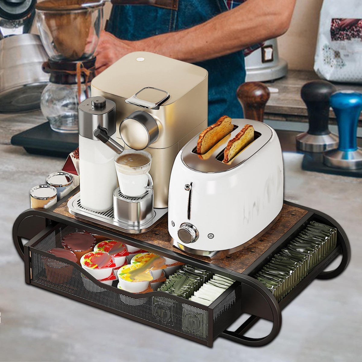 Acrylic Keurig Pod Stand K Pod Holder Acrylic Coffee Capsules