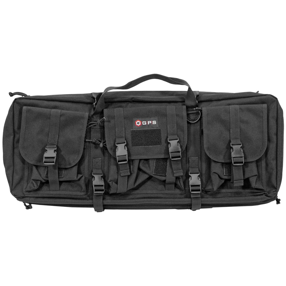 GPS Tactical Double Rifle Case Black 28