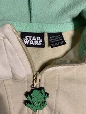 Star Wars Boys Full Zip Sweatshirt Baby Yoda Sz XS 4/5 VGUC