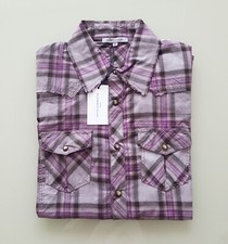 Faith Connexion Paris Damen Hemd Shirt Langarm Mauve Gr: S