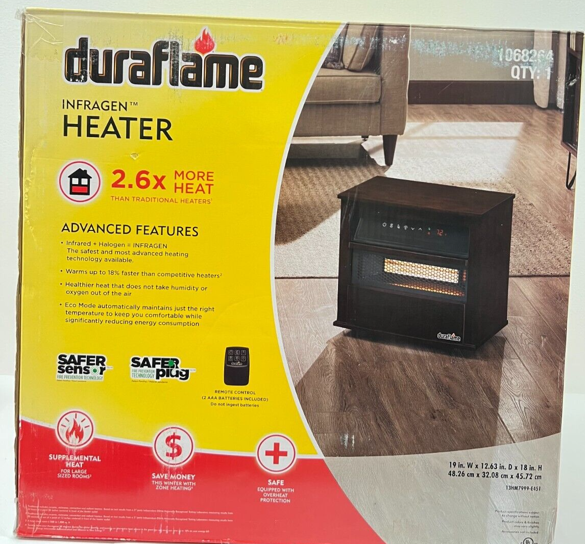 Duraflame Electric Infrared Heaters Amazon.com: Duraflame® Infrared