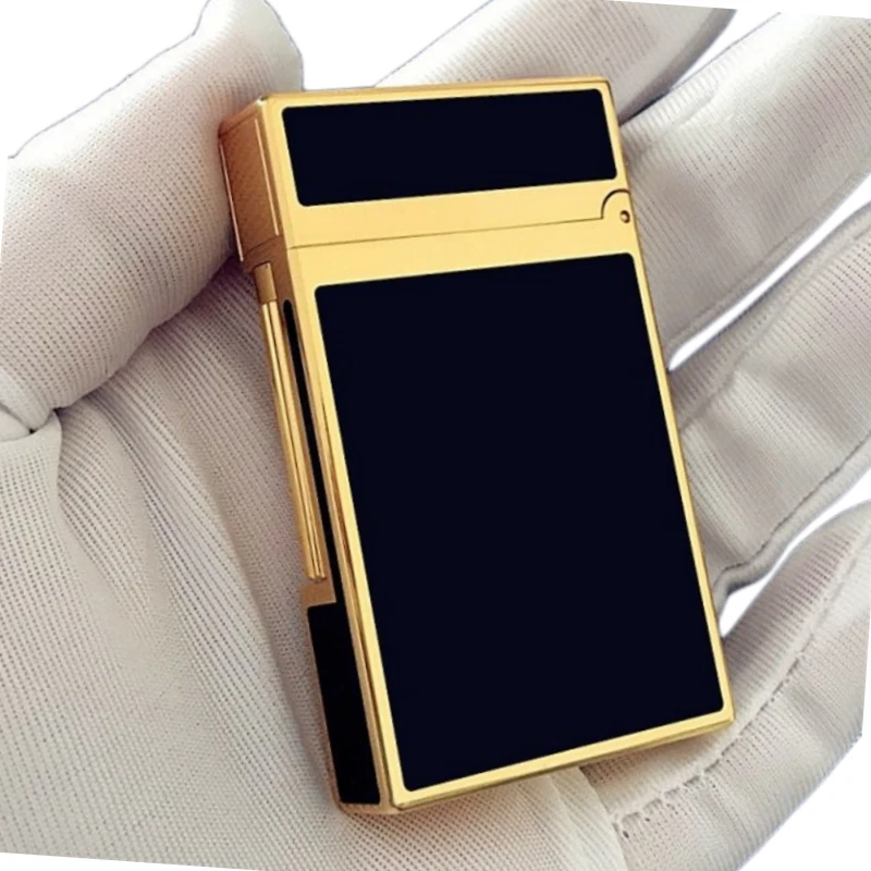 For Memorial S.T Dupont Lighter PING Sound Gas Refillable Brushed/GIFT UC-A33 - Immagine 4 di 4
