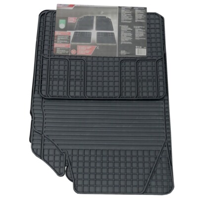 ULTIMATE SPEED Universal Auto-Mattenset PVC 4-teilig zuschneidbar