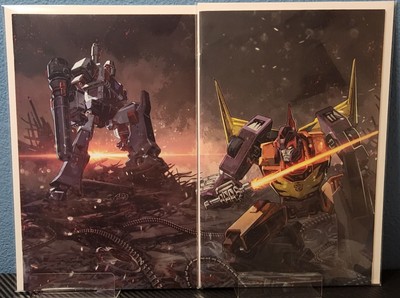 TRANSFORMERS 14 & VOID RIVALS 14 KAEL NGU CONNECTING VIRGIN VARIANT SET LTD 500