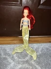 Vintage TYCO Disney Ariel  Barbie Doll Fin Fashion Yellow Tail #1879-2