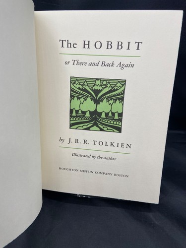 THE HOBBIT JRR Tolkien COLLECTOR'S EDITION ~ LEATHER BOUND NEW CONDITION - Picture 7 of 9