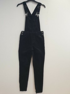 black dungarees size 20