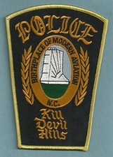 KILL DEVIL HILLS NORTH CAROLINA POLICE SHOULDER PATCH