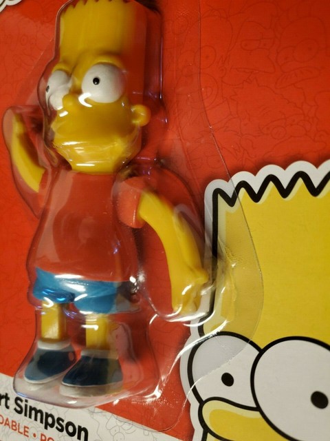 Nj Croce Bart Simpson Bendable Action Figure for sale online | eBay