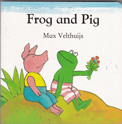 Frog and Pig by Max Velthuijs NEW Board Book