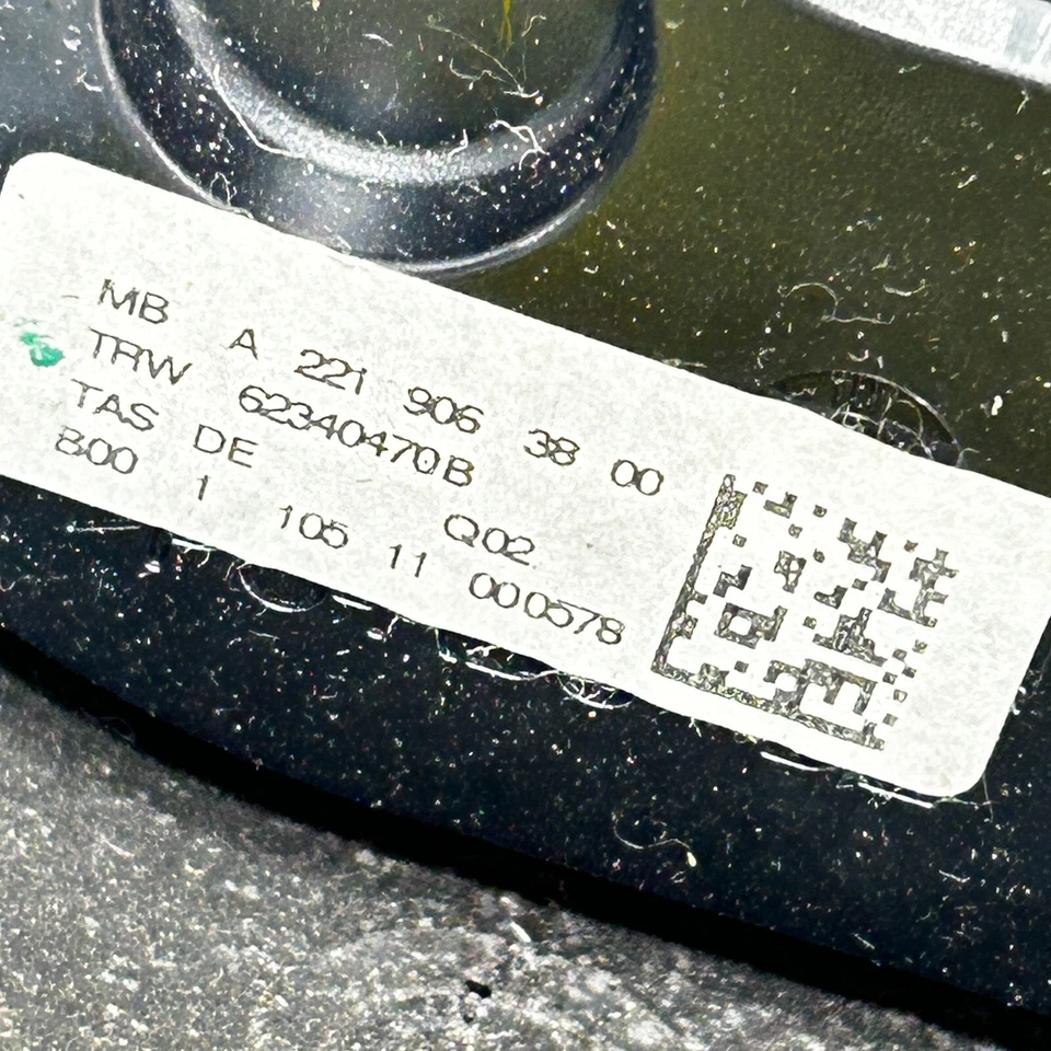 2012 MERCEDES BENZ S550 WOOD STEERING WHEEL W/ PADDLE SHIFTERS OEM - Image 4 of 4