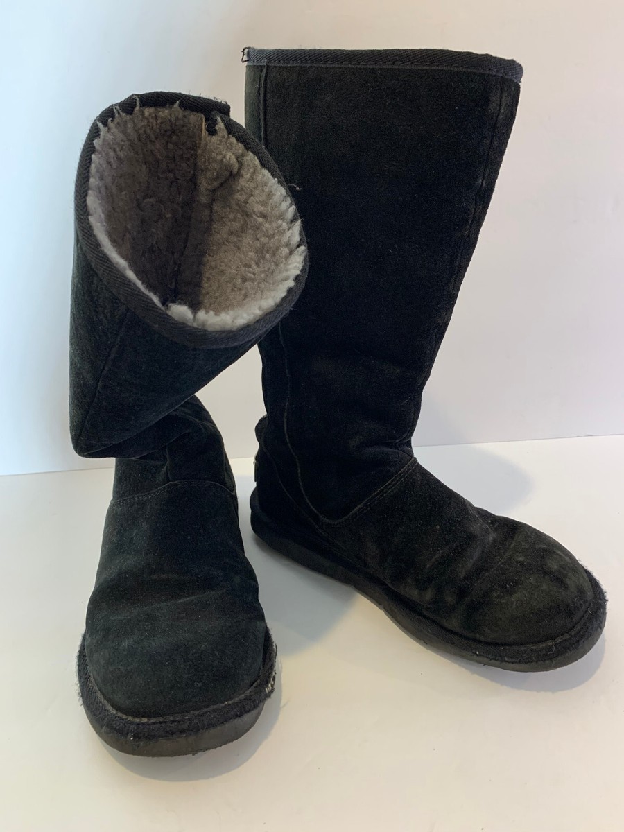 UGG Australia Womens Knightsbridge Back Zipper Tall Suede Boots