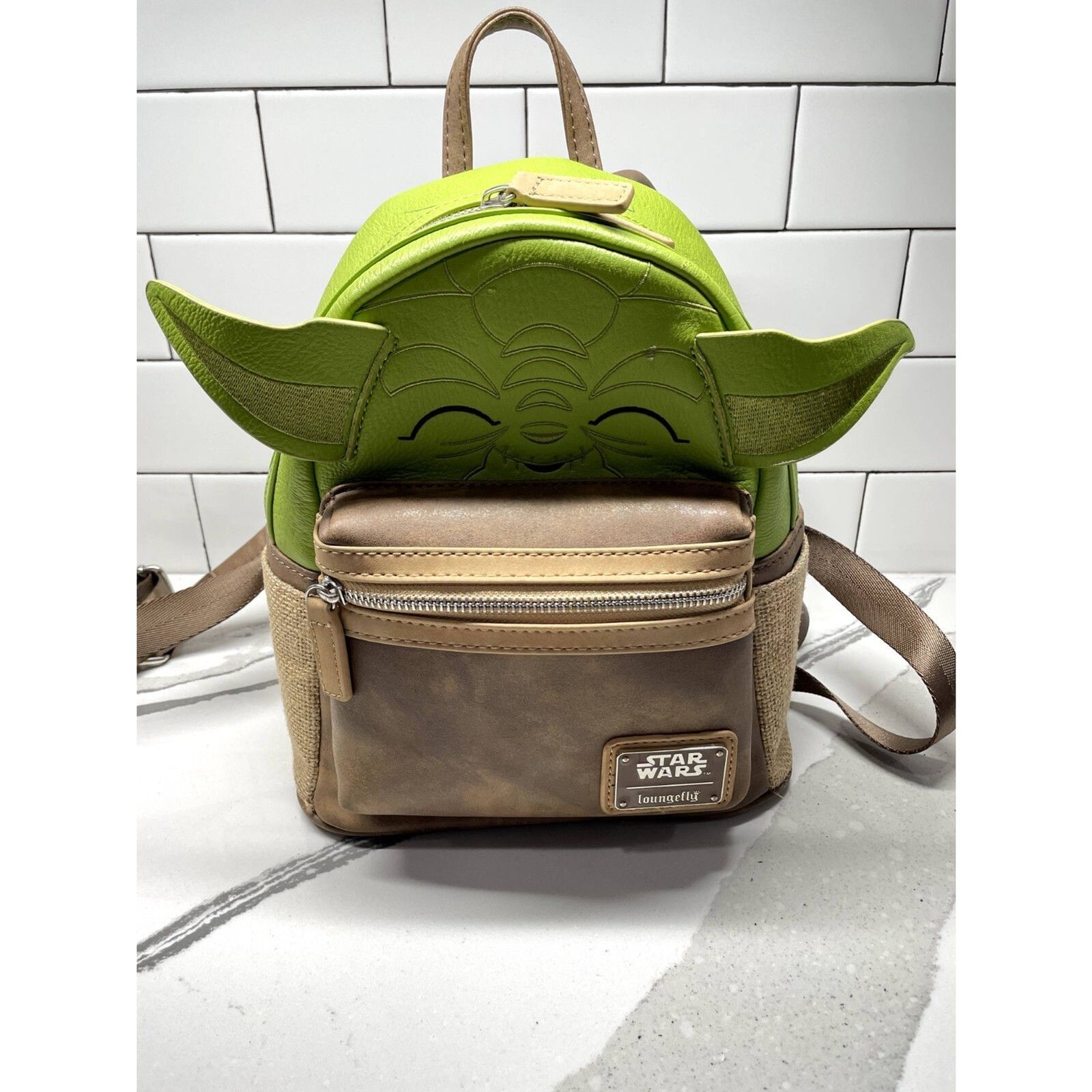 Loungefly Disney Parks Authentic Exclusive Yoda M… - image 1