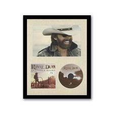 Ronnie Dunn "Brooks & Dunn" SIGNED 'Tattooed Heart' Framed 11x14 Display C ACOA