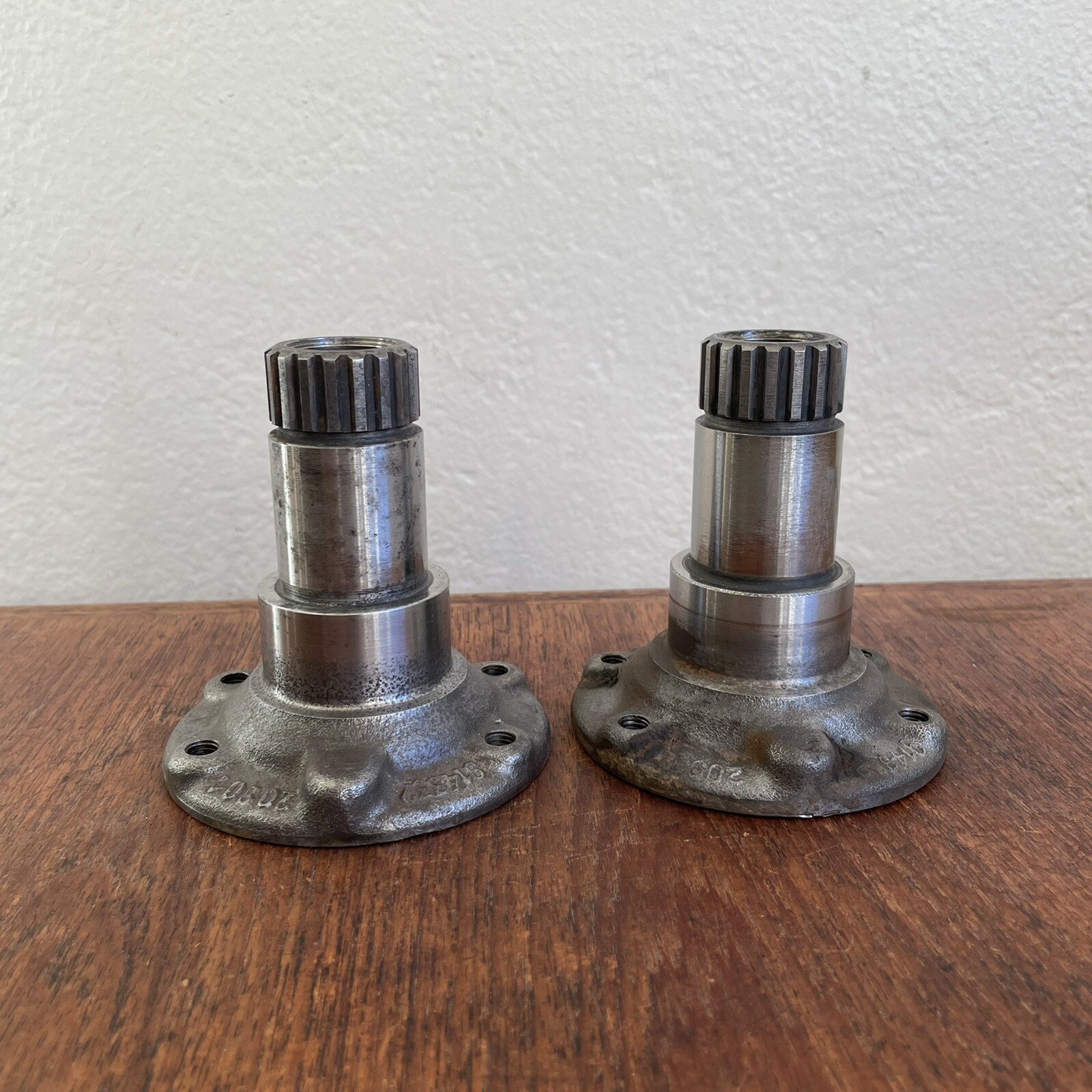 Porsche 914 Getriebe Achse Flansch 91433220901 Set # 2 Fl Isle #M3  